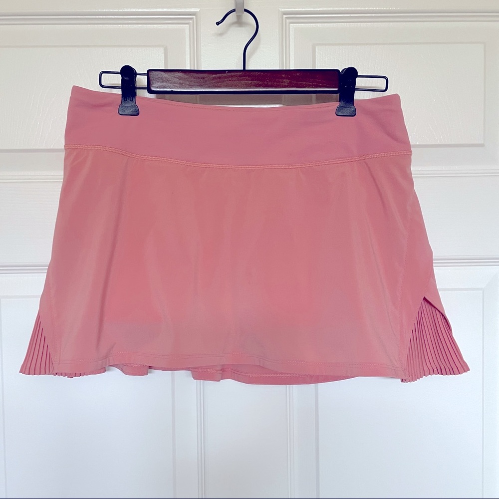Lululemon Peach Pink skirt